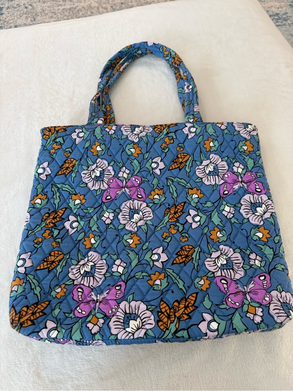Vera Bradley ESSENTIAL GRAND TOTE BAG Wild Prairie Pattern - Picture 2 of 7